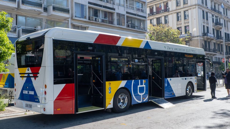 Ηλεκτρικό λεωφορείο στους δρόμους της Θεσσαλονίκης